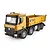HuiNa 1536 RC Dump Truck Electric 4WD 1/14 Scale RTR - Yellow 1536