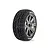 Louise 3.3" B-Rocket Tyres on Black Chrome 8 Spoke Rims - Glued Wheels 2Pcs L-T3190BC