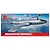 Airfix 1/72 scale English Electric Canberra B.2 model kit box art featuring a silver bomber flying over clouds.