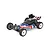 Team Associated RB10 1/10 scale 2WD RC buggy with a retro-inspired red, white, and blue body shell on a white background.