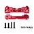 GPM Aluminium Front Lower Suspension Mounts 2Pcs - Red MAK008N-R
