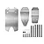 GPM Stainless Steel Chassis Skid Plate Set MASVZSP1A-OC