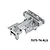 GPM Aluminium Rear Upper Bulkhead - Silver XRT013-S