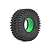 Boom Racing 1.9" TPD GEKKO Black Rock Crawler Tyres with Rock Monster Green Foam Inserts 2Pcs BRTR19010-SS-RM