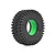 Boom Racing 1.9" TPD GEKKO Red Rock Crawler Tyres with Rock Monster Green Foam Inserts 2Pcs BRTR19010-S-RM