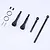 FMS steel front CVD driveshaft set components including shafts, pins, and clips on a white background.