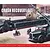 Box art for Airfix 1/76 Crash Recovery Set showing a military truck towing a trailer with a plane section, another truck, and two motorcycles.