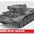 A 3D render of an unpainted grey plastic model kit of a Cromwell Mk.VII / Mk.VI (CS) tank, shown from a high-angle front three-quarter view.