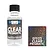 A 30ml bottle of SMS Clear Prismatic airbrush paint with a black cap, next to a square swatch showing the iridescent, glittery prismatic effect.