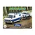 Scalextric Ford Transit MK1 and Escort MK1 twin pack box art showing a Ford Transit van towing a rally-style Ford Escort on a trailer.