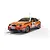 Scalextric 1/32 scale 1989 Ford Sierra RS Cosworth slot car in orange and white Heat for Hire livery with number 33.