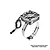 GPM Aluminium 28-42mm Adjustable Mount with 40x40mm Cooling Fan - Silver GPM2144FAN-S