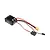 FMS Predator SL-50A brushless electronic speed controller with attached wires, XT60 connector, and receiver plug.