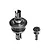 GPM Carbon Steel and Aluminium Front or Rear 34T/10T 1.3Mod Complete Differential and Input Gear Set 2Pcs - Black MKV61034S-BK