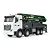 HuiNa 1381 RC Concrete Pump Truck Electric 4WD 1/18 Scale RTR - Grey 1381-G