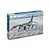 Italeri 1/72 scale AV-8B Harrier II plastic model kit box featuring an illustration of the fighter jet in flight over mountains.