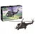 Revell 1/144 scale Westland Puma HC.1 plastic model kit box and a fully assembled, painted model helicopter on a white background.