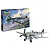 Revell 1/32 scale Messerschmitt Bf109G-10 Erla plastic model kit box and a fully assembled, painted model aircraft on a white background.