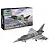 Revell 1/48 scale Eurofighter Typhoon FGR.4 plastic model kit box and a fully assembled, painted model of the jet fighter.