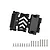 GPM Black Aluminium Centre Gear Box Skid Plate SCX3038B-BK