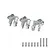 GPM Silver Aluminium Centre Gearbox Mounts 3Pcs SCX3038BB-S