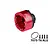 GPM Red Carbon Steel & Aluminium Diff Case XRT011-R