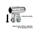 GPM Silver Aluminium 25T Servo Horn XRT024/SH-S
