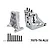 GPM Silver Aluminium Motor Mount Set XRT038AB-S