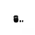 A black 15T XP pinion gear with two small grub screws on a white background.