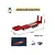 Huina 1/18 Flatbed Trailer - Red 1502-R