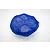 A blue Outerwears air filter cover for an RC vehicle, featuring a mesh top and elasticated edges on a white background.