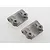 Traxxas Rear +/-1 Degree Suspension Arm Mounts 2Pcs - Grey 2798A