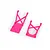 Traxxas Front and Rear Skid Plates - Pink 3623-PINK