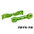 Traxxas Aluminium Front Tie Bars 2Pcs - Green 9629G