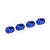 Traxxas Aluminium Suspension Pin Retainers 4Pcs - Blue 7743-BLUE
