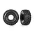 Traxxas Pro Scale Tyre Assembly 2Pcs - Black 10275