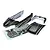 Traxxas 1/5 Funco Pro Scale Sand Car ProGraphix Painted Body Shell - Black/Clear 10911X