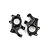 Traxxas Steering Hubs 2Pcs - Black 10936