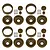 Element RC 1.55" Enduro Urbine Beadlocked Rims - Bronze 42113