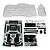 Team Associated 1/7 SR7 Hoonicorn Unpainted Body Shell - Clear 31896