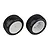 Team Associated 1/10 RB10 RTR Rear Tyres on White Dish Rims - Glued Wheels 2Pcs 72019