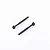 Two black metal RC front V2 driveshafts for FMS models, shown against a plain white background.