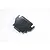 A black metal FMS V1 gearbox skid plate for RC vehicles, shown from an angled top-down perspective on a white background.