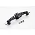 FMS rear axle assembly for 1:10 scale RC vehicles, featuring a black plastic housing with FMS branding, two metal wheel hexes, and two small screws.