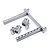 Maverick Aluminium Body Post Set - Silver 24122