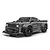 Maverick 1/8 QuantumR Race Truck Painted Body Shell - Gunmetal 150353