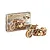 Revell 1/13 Tiny Adventures Cruiser V-Twin Scaled Wooden Model Kit 00614