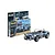 Revell 1/25 scale '62 Shelby Cobra 289 model kit box and a fully assembled blue model car with racing number 98.