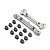 TLR Rear Suspension Arm Pin Brace Set TLR254001