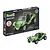 Revell 1/32 scale VW Buggy plastic model starter kit box and assembled green model car on a white background.